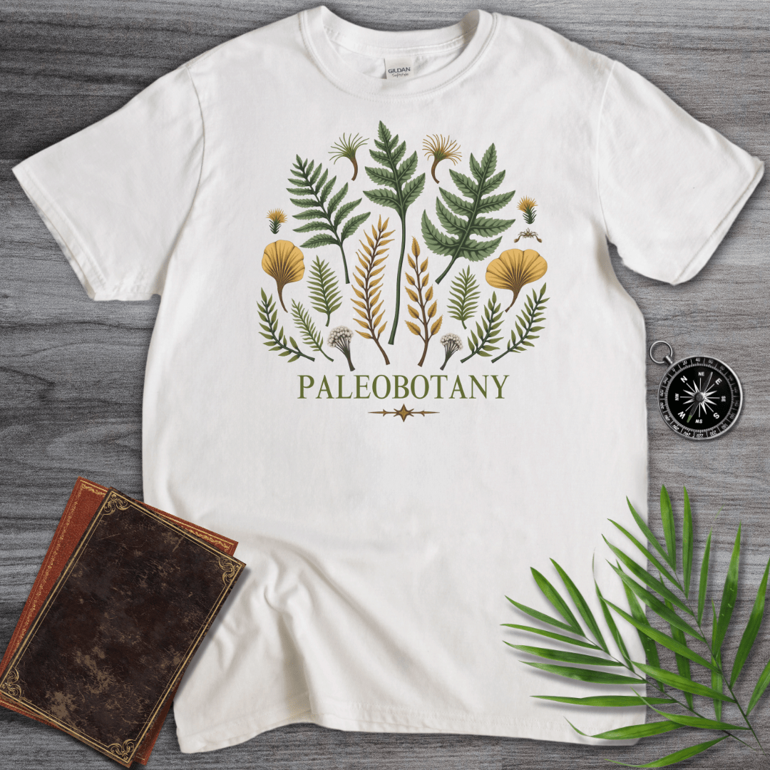 T-Shirt White / S Paleobotany: Plants of History T-Shirt