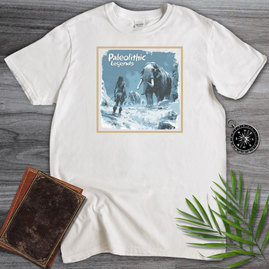 T-Shirt White / S Paleolithic Glacial Hunter T-Shirt