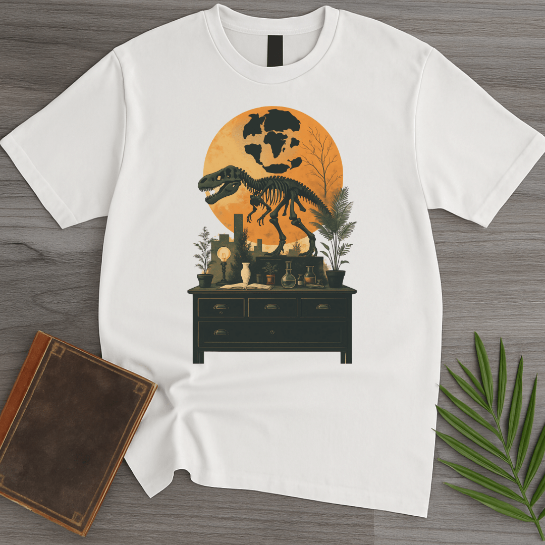 T-Shirt White / S Pangea Paleontology Graphic T-Shirt