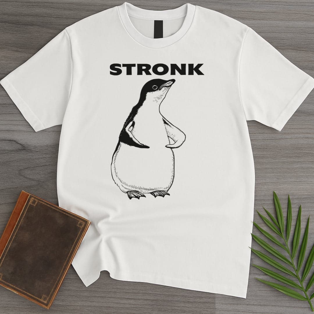 T-Shirt White / S Penguin Stronk T-Shirt