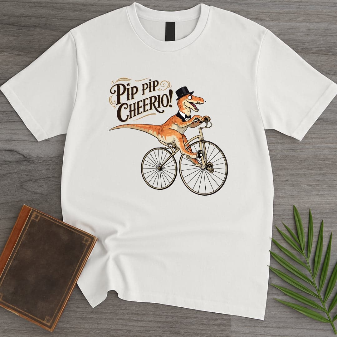 T-Shirt White / S Pip Pip The Raptor T-Shirt