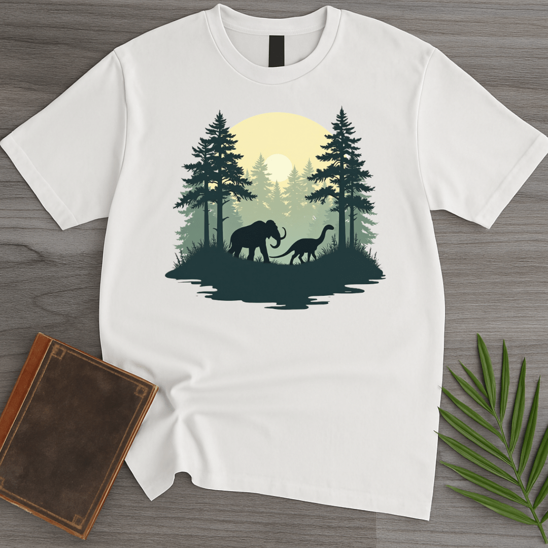 T-Shirt White / S Prehistoric Forest environment B.C.E. T-Shirt