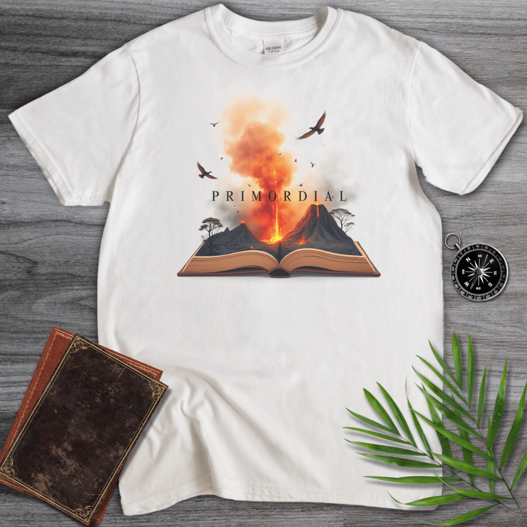 T-Shirt White / S Primordial Volcanic Stories T-Shirt