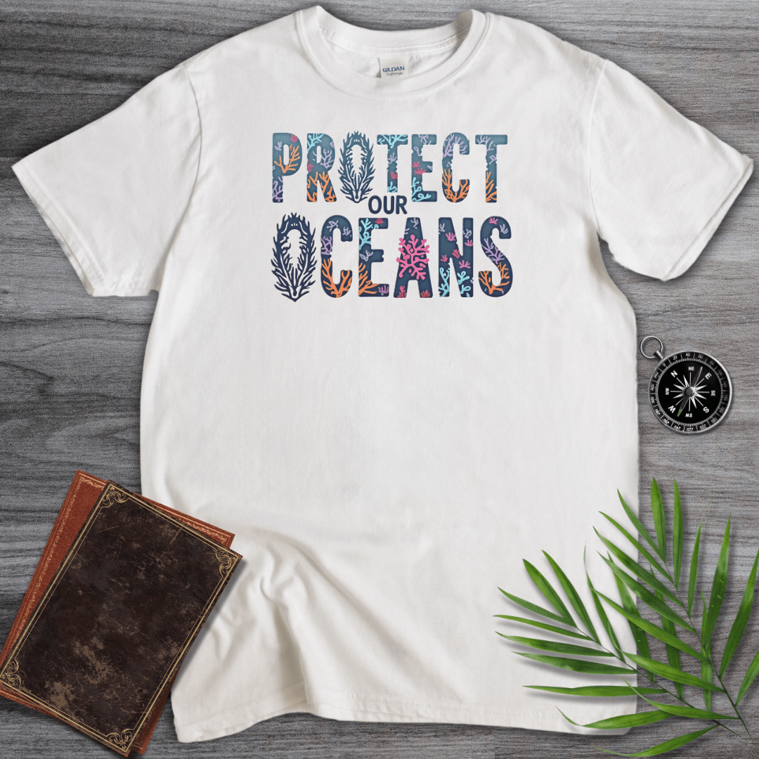 T-Shirt White / S Protect Our Oceans T-Shirt