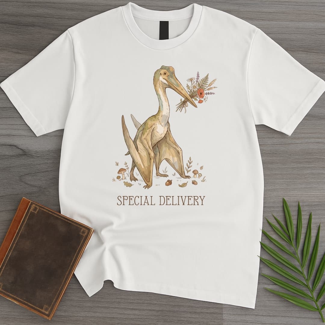 T-Shirt White / S Quetzalcoatlus Post Delivery T-Shirt