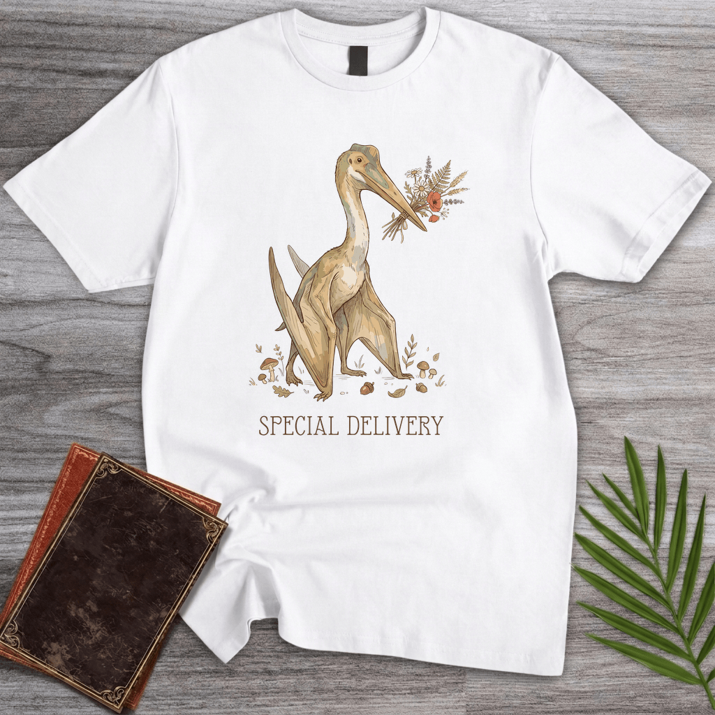 T-Shirt White / S Quetzalcoatlus Post Delivery T-Shirt