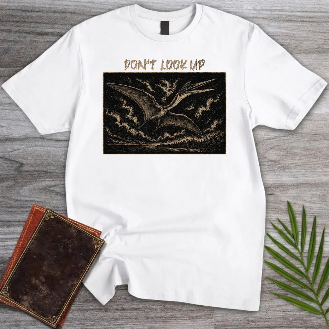 T-Shirt White / S Quetzalcoatlus Sky Horror T-Shirt