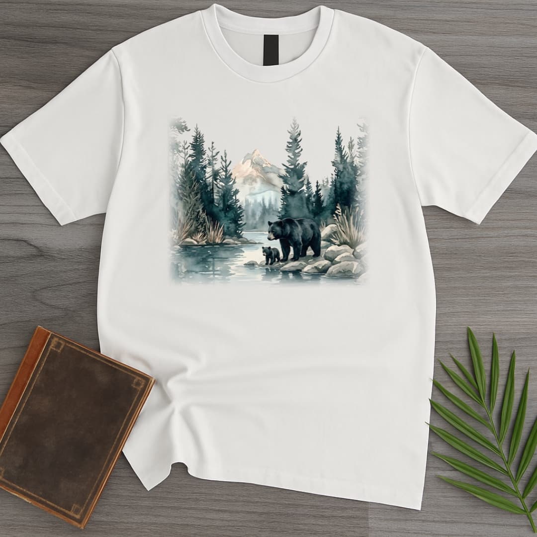 T-Shirt White / S Quiet Lake Bears T-Shirt