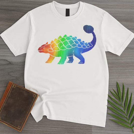 T-Shirt White / S Rainbow Tanky Anky T-Shirt