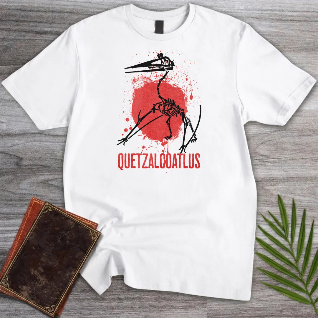 T-Shirt White / S Red Painted Quetzalcoatlus T-Shirt