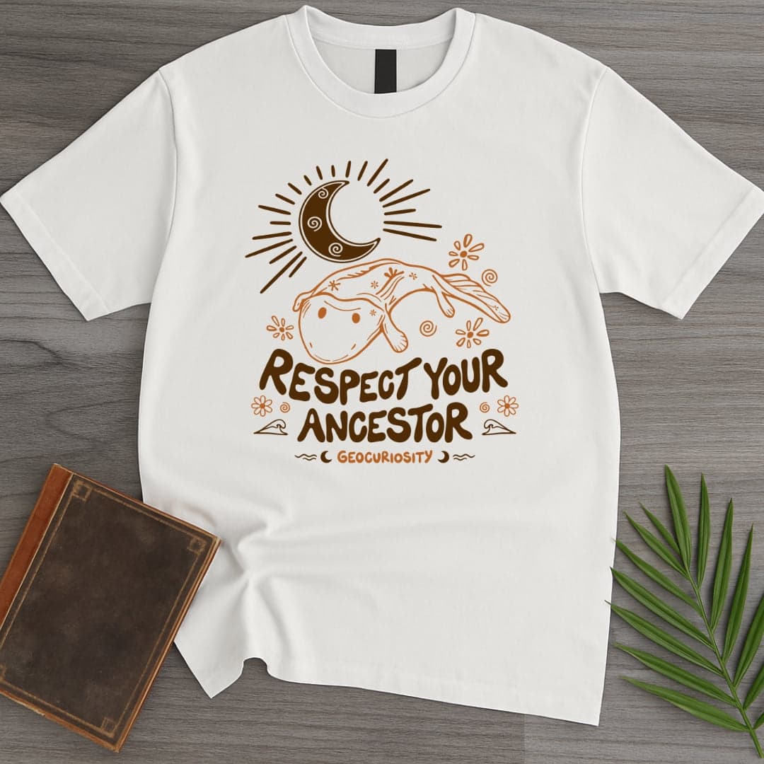 T-Shirt White / S Respect your Tiktaalik Ancestor T-Shirt
