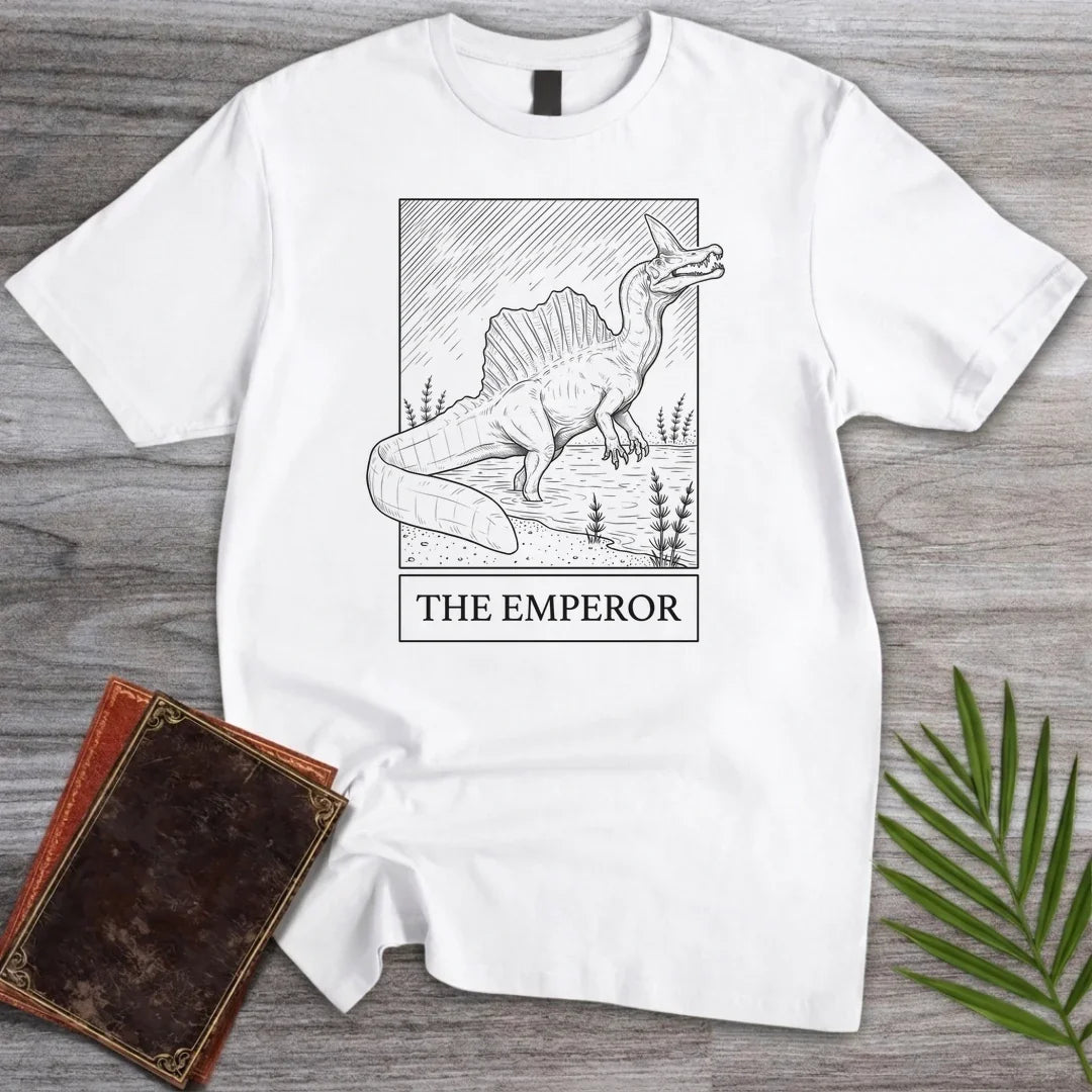 T-Shirt White / S River Emperor Spinosaurus T-Shirt