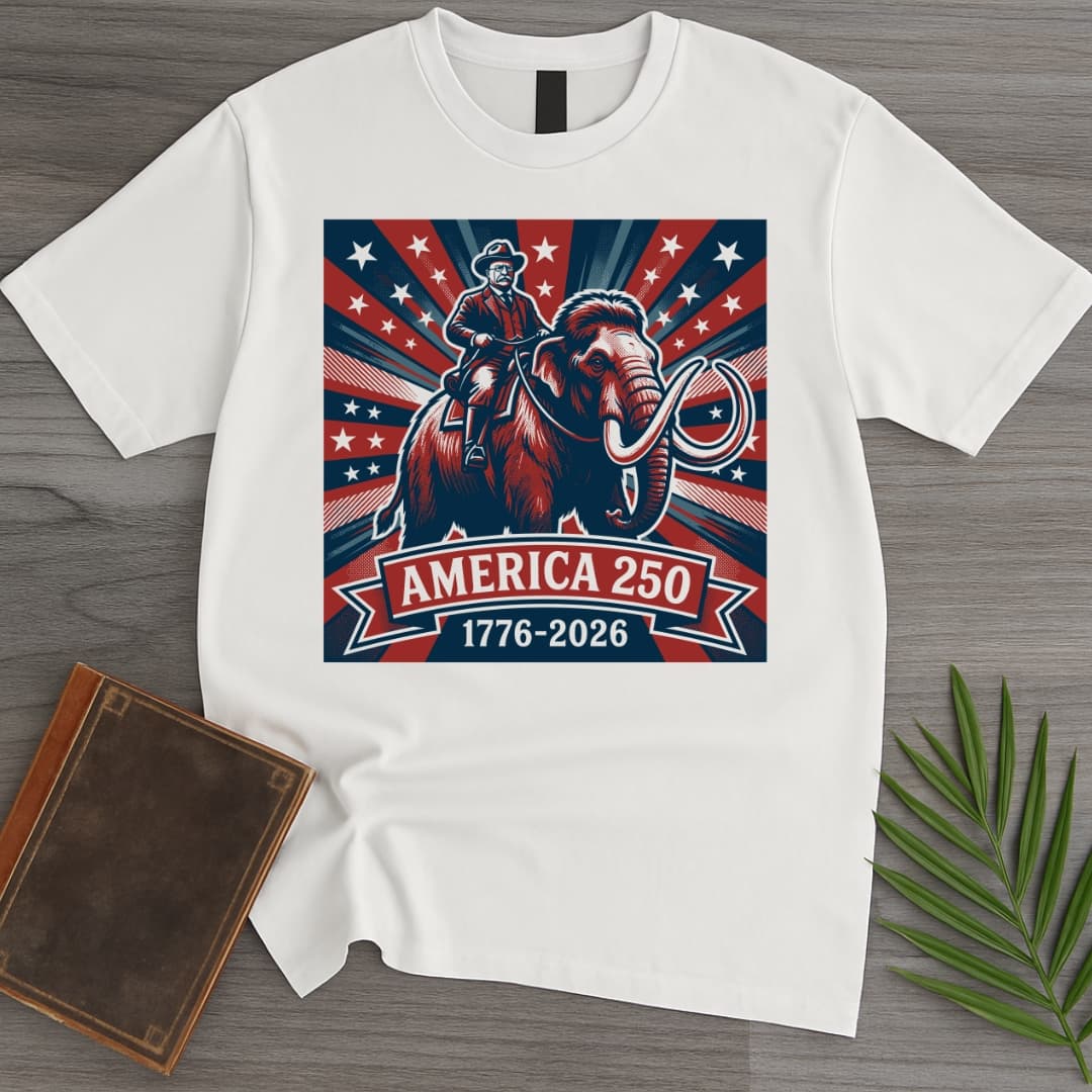 T-Shirt White / S Roosevelt 250th Celebration T-Shirt