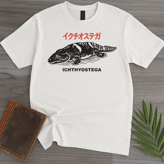 T-Shirt White / S Sad Boi Ichthyostega T-Shirt