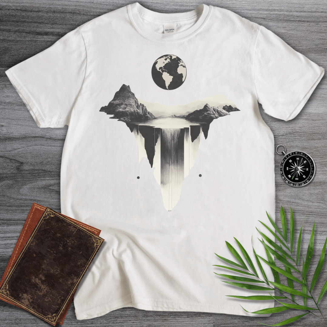 T-Shirt White / S Sand Mountain Earth Graphic T-Shirt