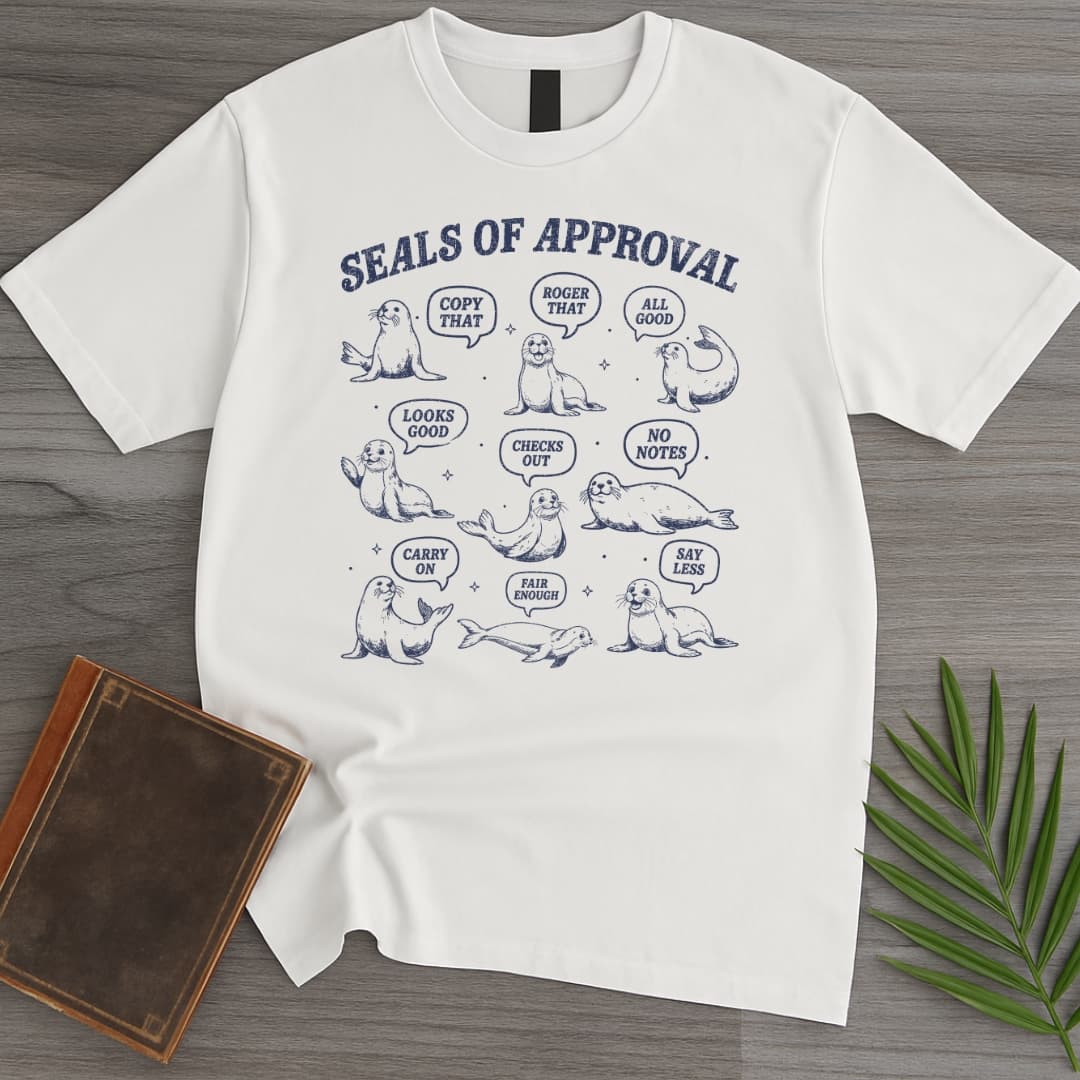 T-Shirt White / S Seals of Approval T-Shirt
