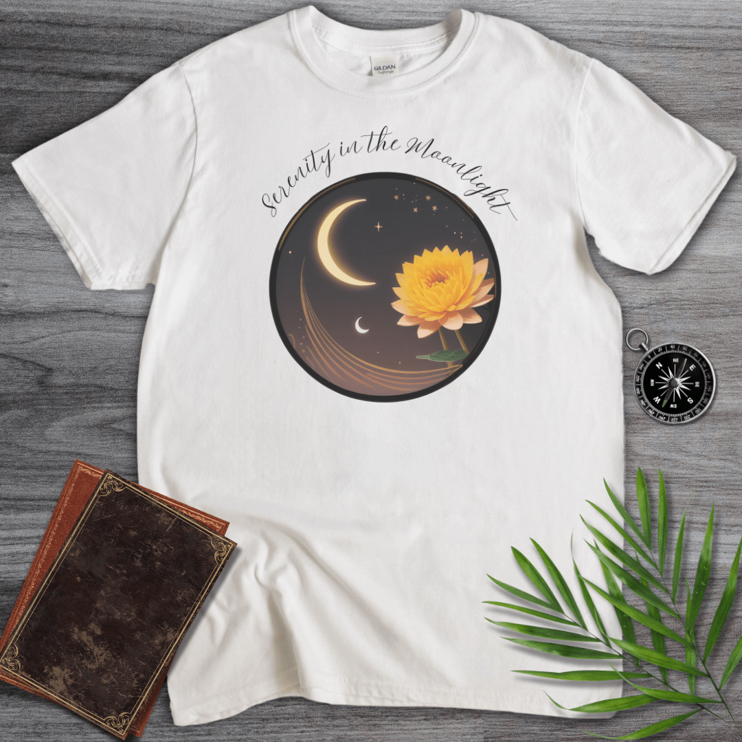 T-Shirt White / S Serenity in the Moonlight T-Shirt