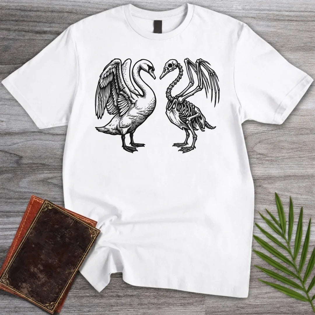 T-Shirt White / S Shrink Wrapped Swan T-Shirt