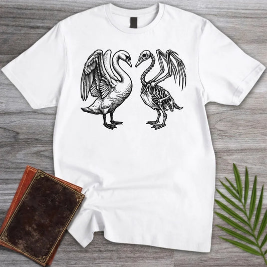 T-Shirt White / S Shrink Wrapped Swan T-Shirt