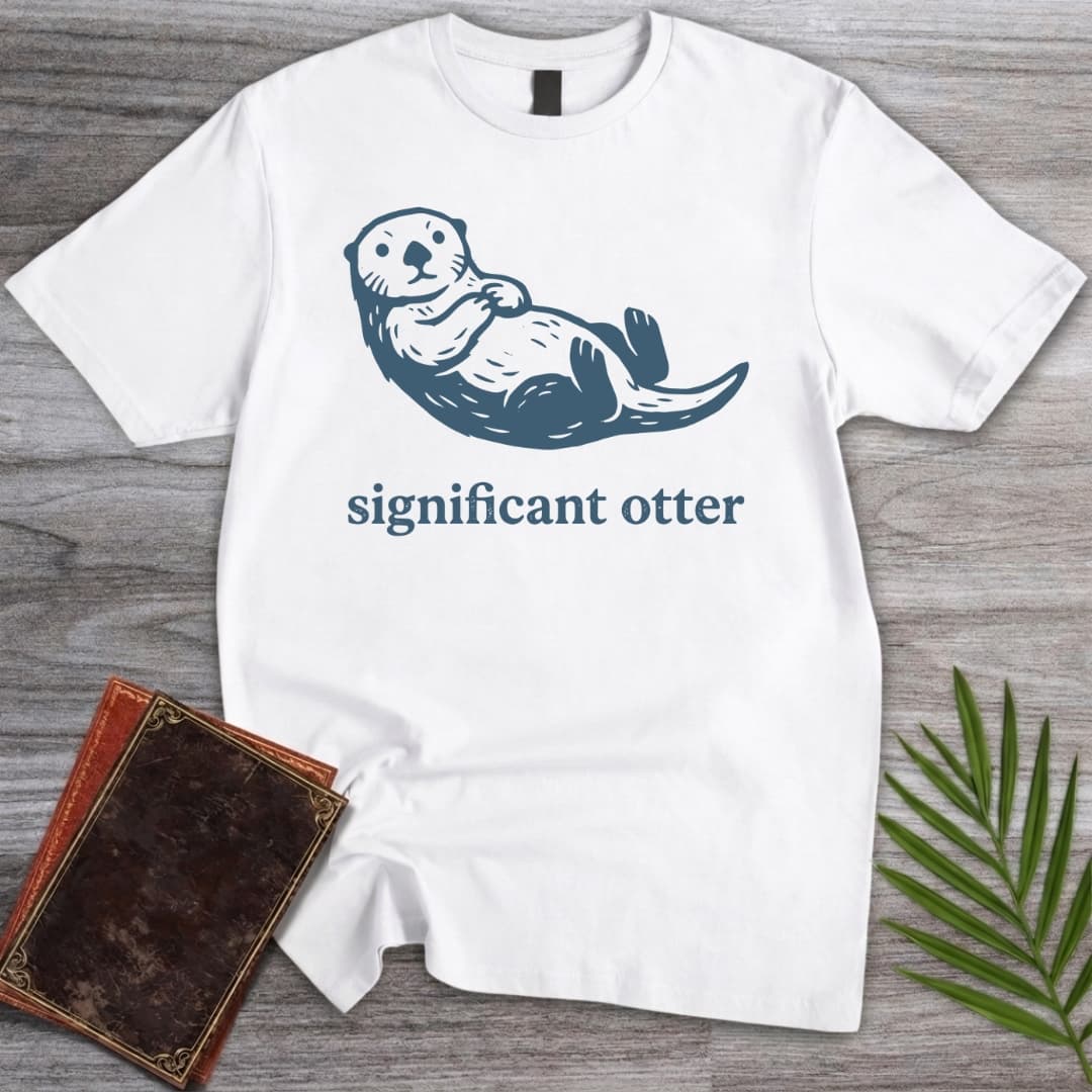 T-Shirt White / S Significant Otter T-Shirt