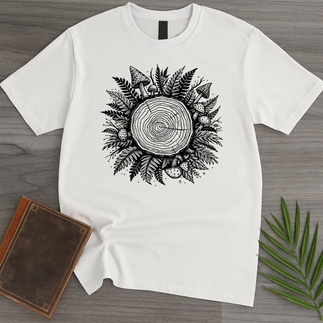 T-Shirt White / S Simple Dendrochronology T-Shirt