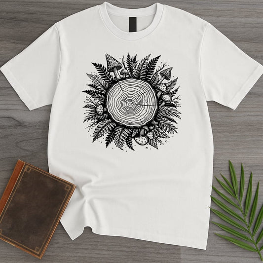 T-Shirt White / S Simple Dendrochronology T-Shirt