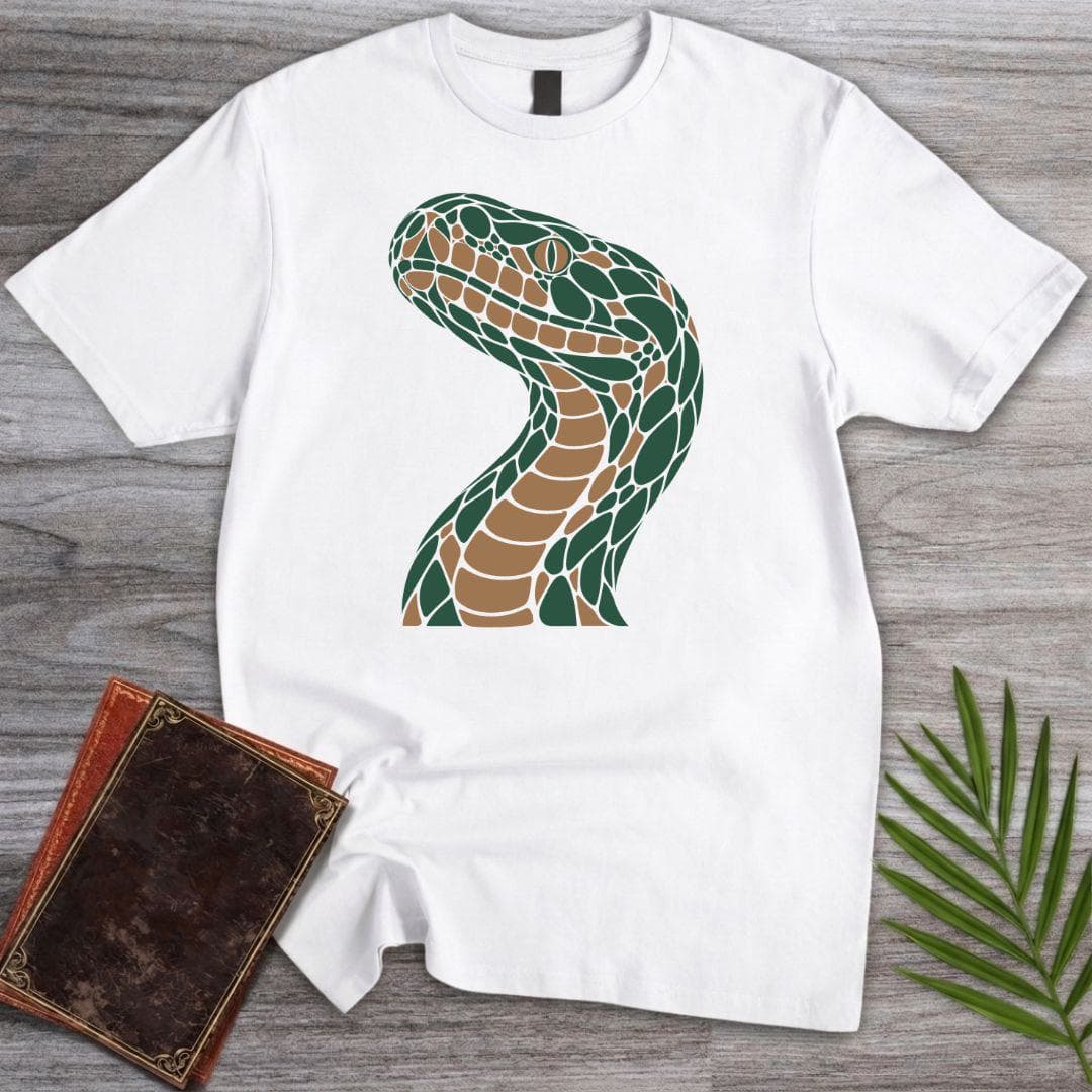 T-Shirt White / S Snake Mosaic T-Shirt