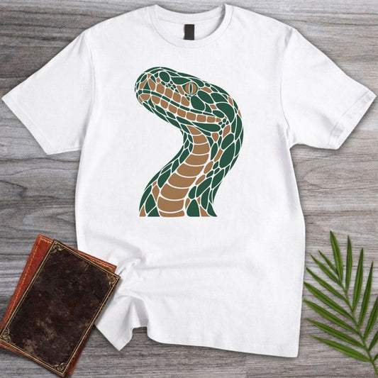 T-Shirt White / S Snake Mosaic T-Shirt