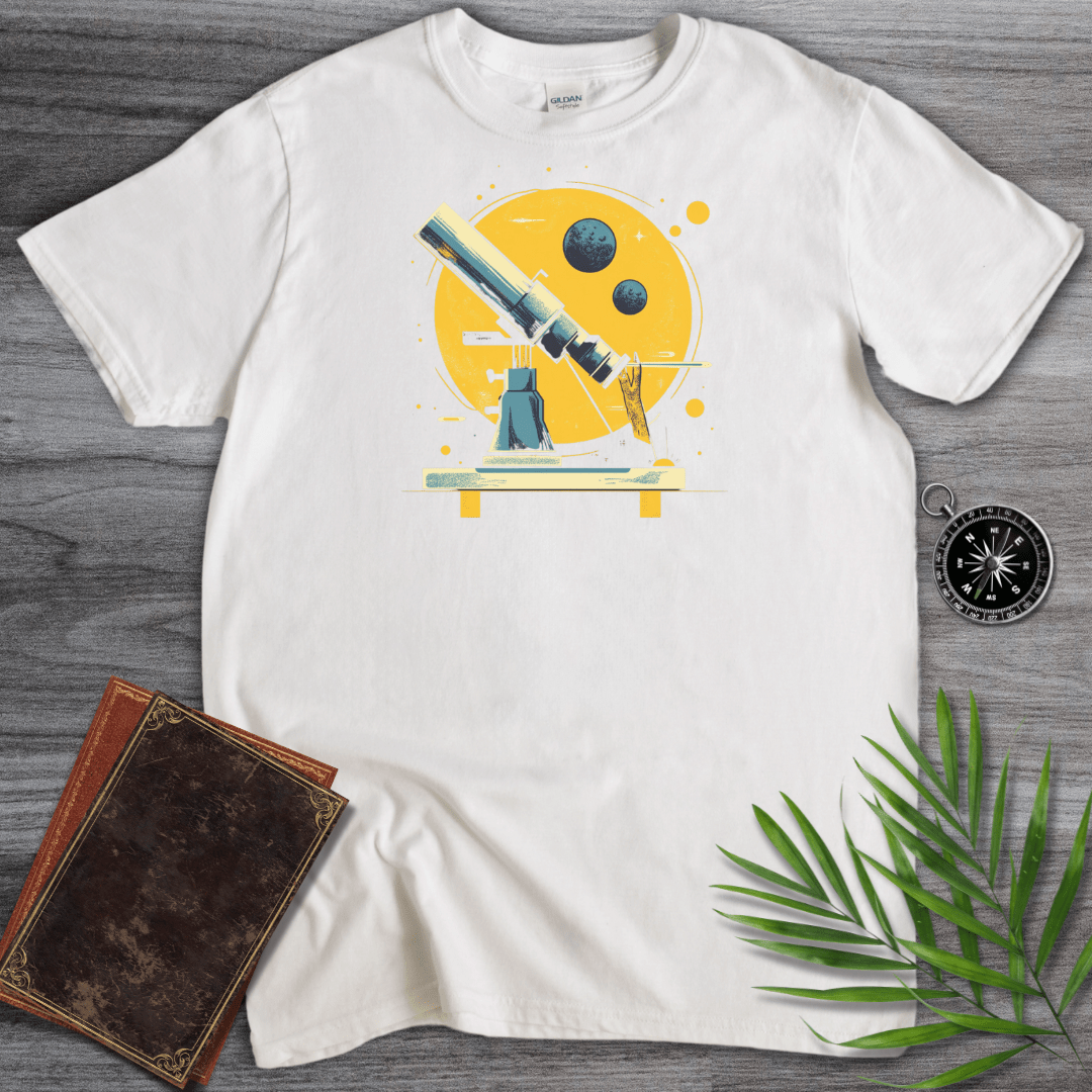 T-Shirt White / S Space Science Graphic T-Shirt