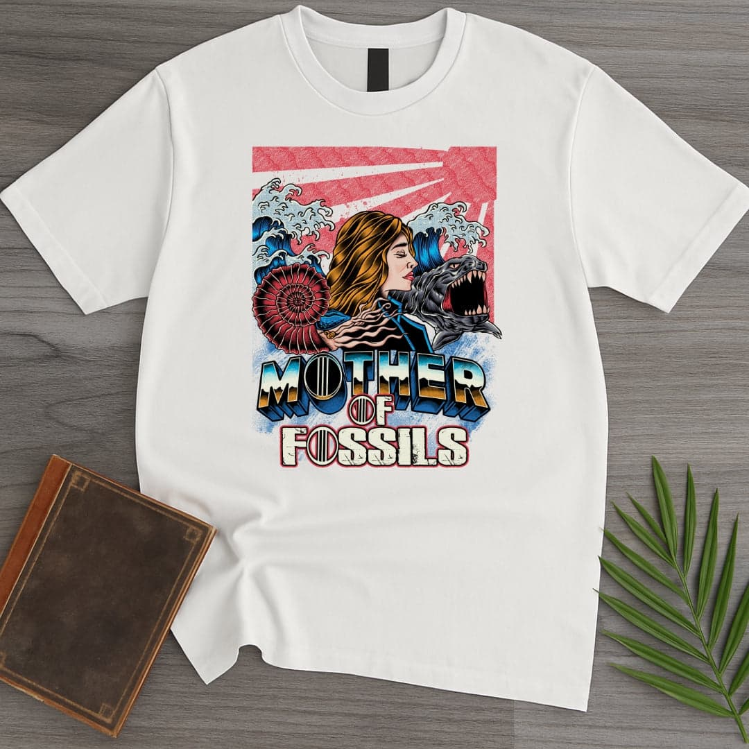 T-Shirt White / S Streetwear Mother of Fossils T-Shirt (Akbar Sansa)