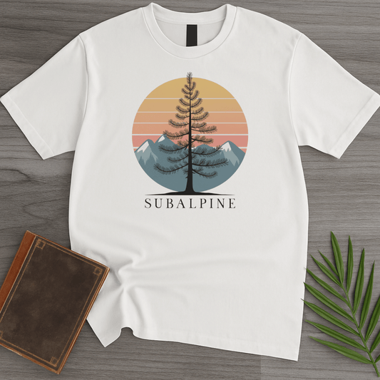 T-Shirt White / S Subalpine Mountain T-Shirt