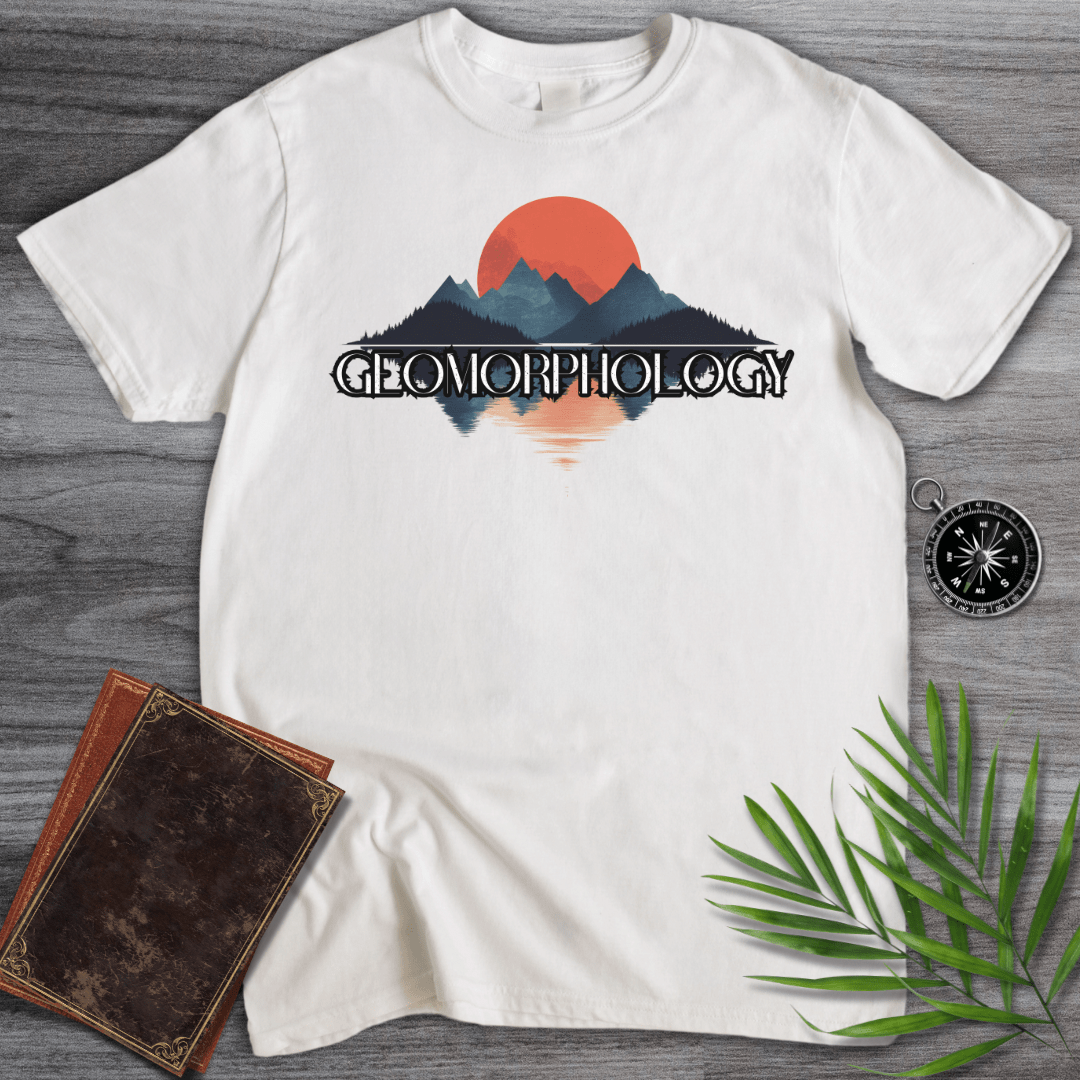 T-Shirt White / S Sunset Geomorphology T-Shirt