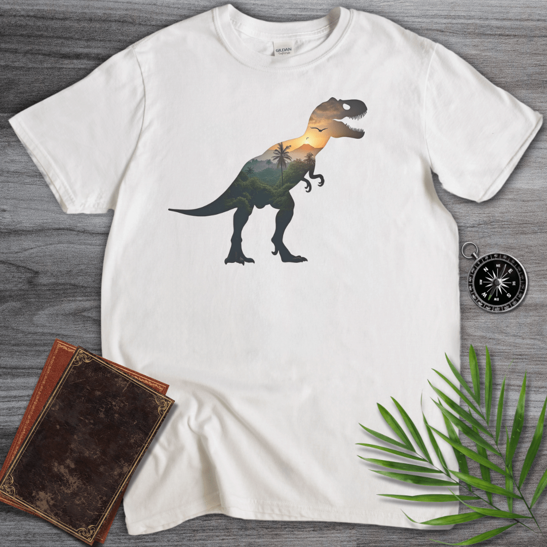 T-Shirt White / S T-Rex Environment Silhouette Environment T-Shirt