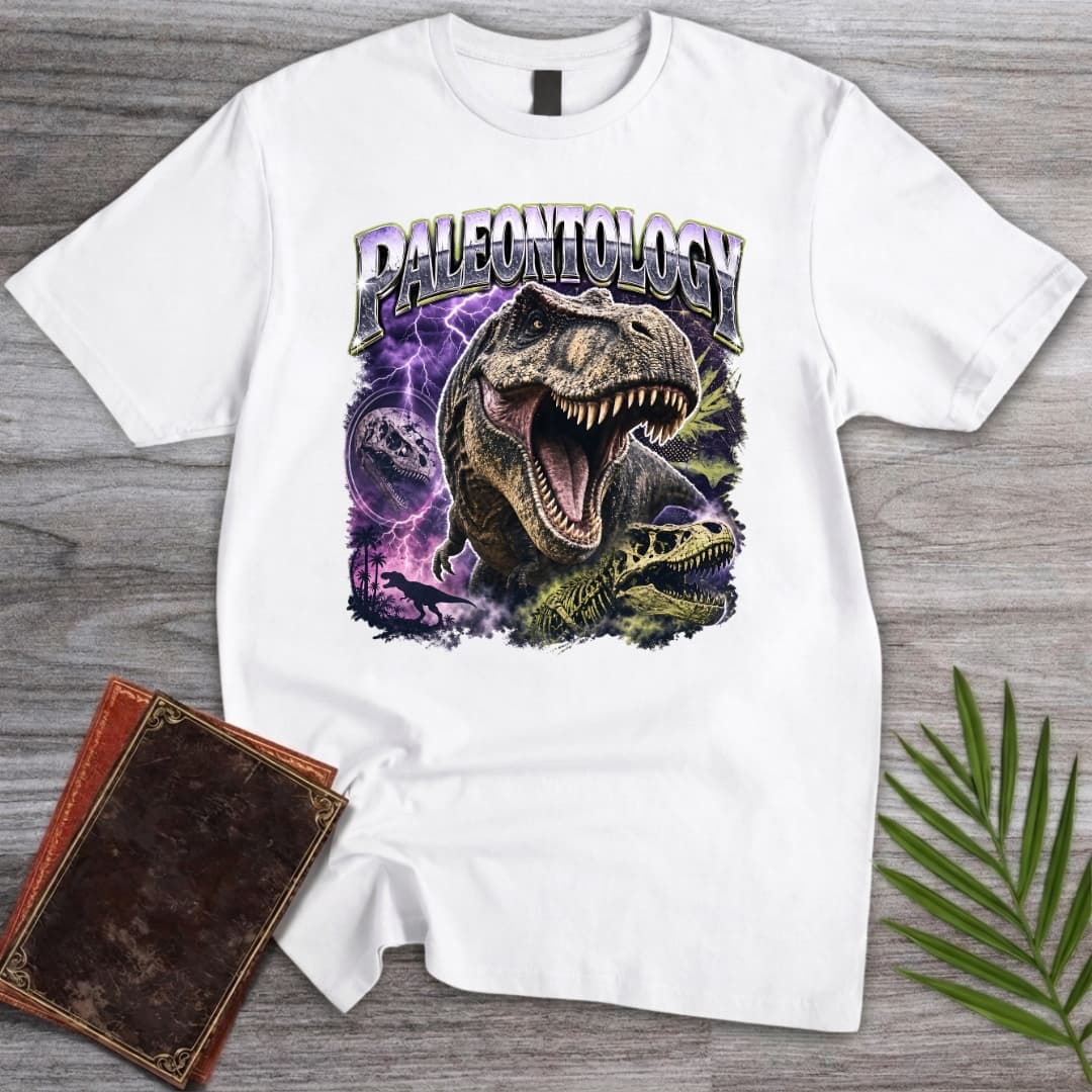 T-Shirt White / S T.rex Streetwear Paleontology T-Shirt