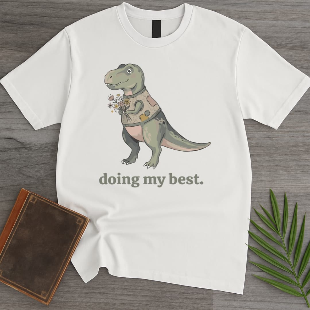 T-Shirt White / S Tender Tyrannosaurus T-Shirt