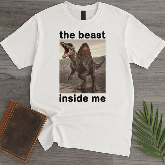 T-Shirt White / S The Beast Inside Me T-Shirt