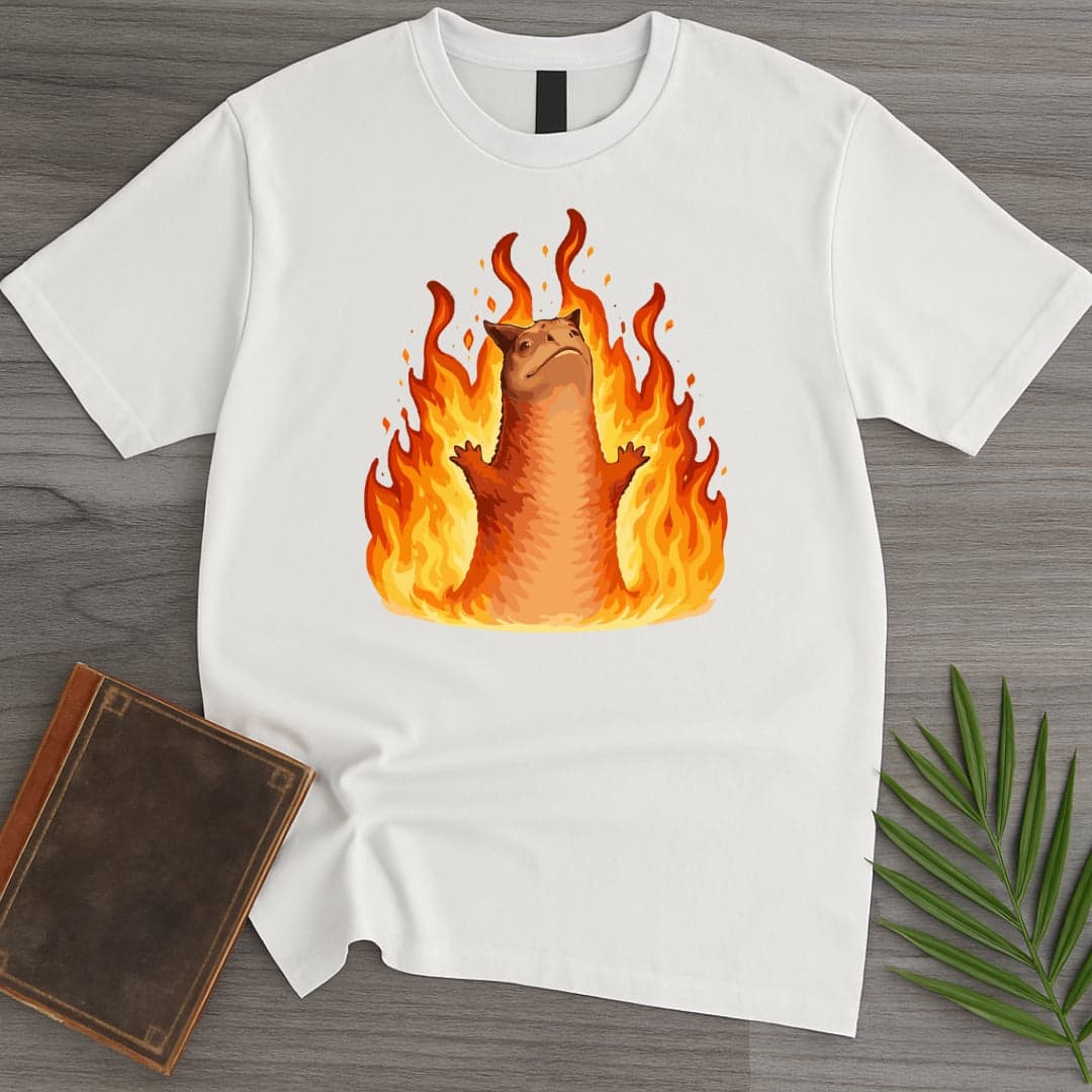 T-Shirt White / S The Fire Carnotaurus T-Shirt