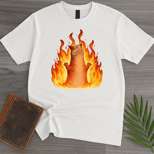 T-Shirt White / S The Fire Carnotaurus T-Shirt