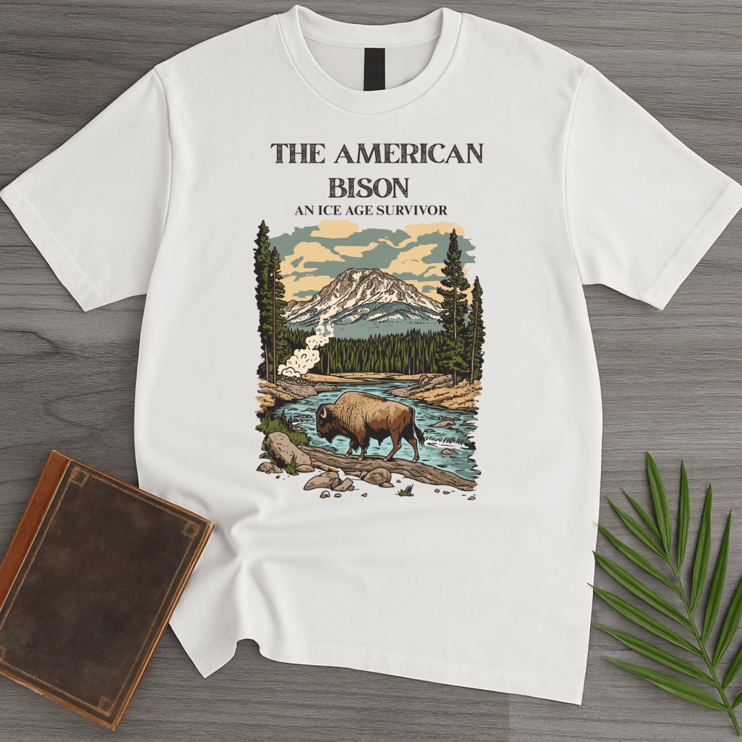 T-Shirt White / S The Great American Bison T-Shirt