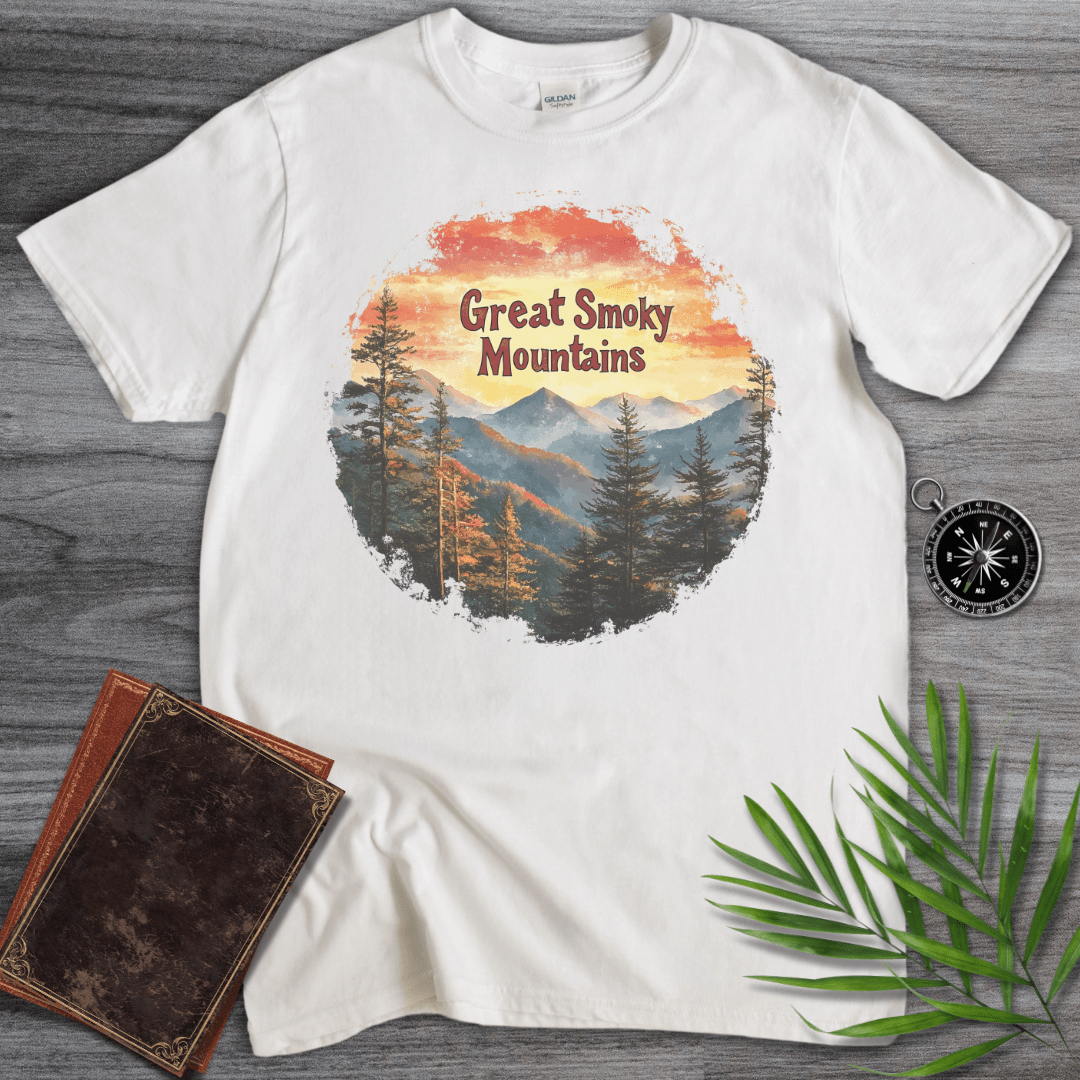 T-Shirt White / S The Great Smoky Mountains T-Shirt