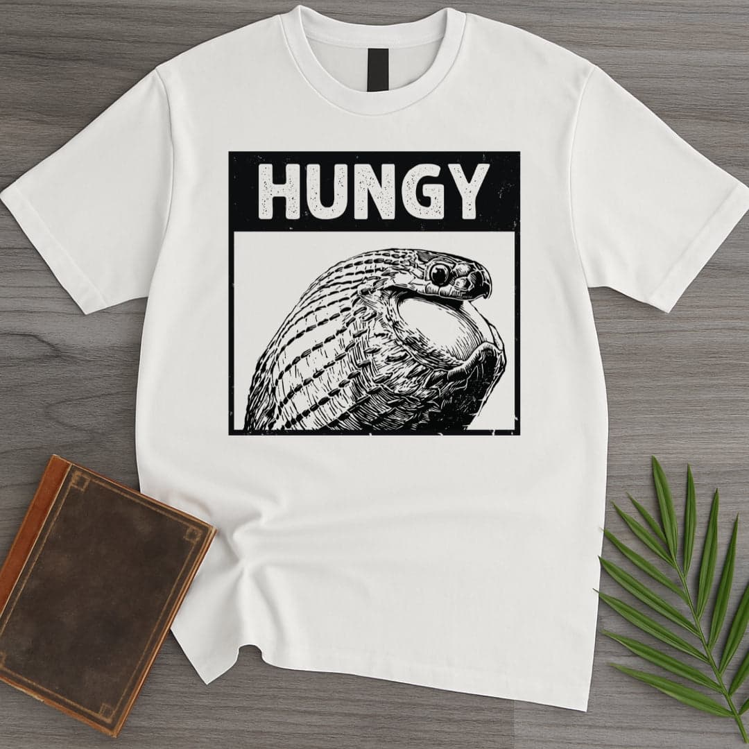 T-Shirt White / S The Hungy Snake T-Shirt