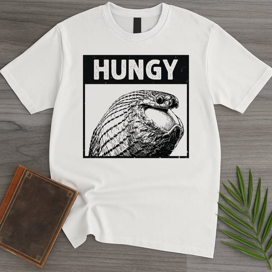 T-Shirt White / S The Hungy Snake T-Shirt