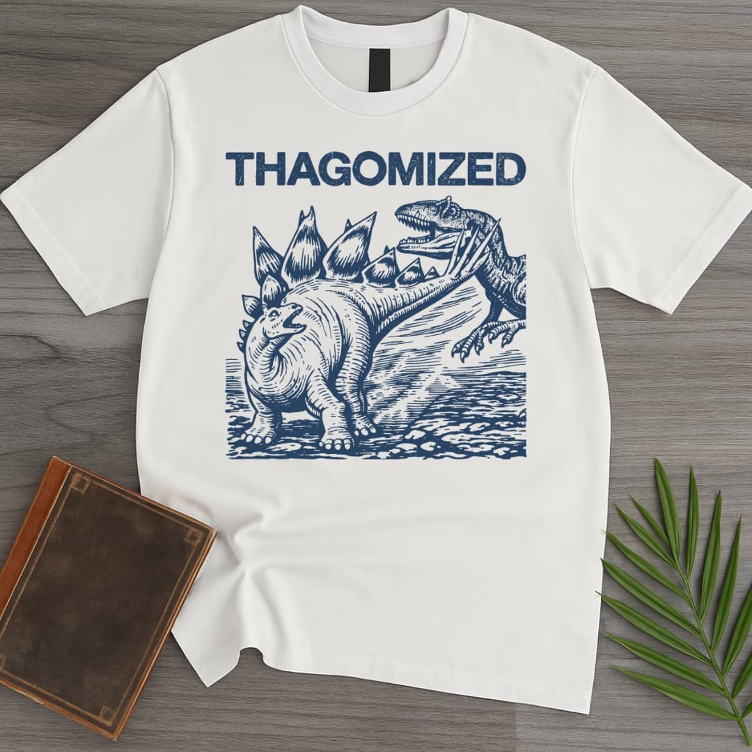 T-Shirt White / S The Late Jurassic Thagomizer T-Shirt