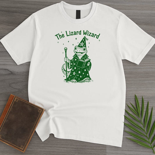 T-Shirt White / S The Lizard Wizard T-Shirt