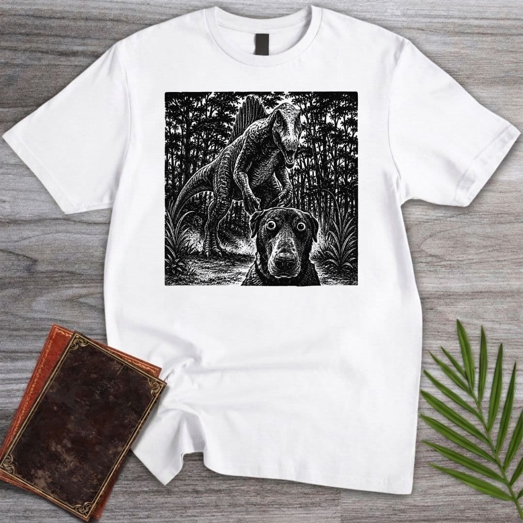 T-Shirt White / S The Lurkin Spinosaurus T-Shirt