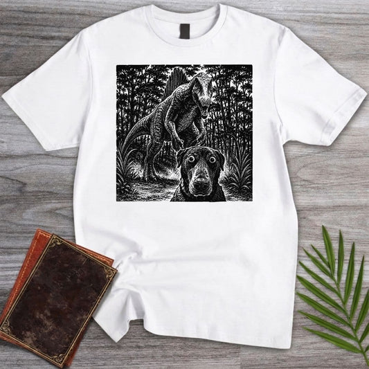 T-Shirt White / S The Lurkin Spinosaurus T-Shirt