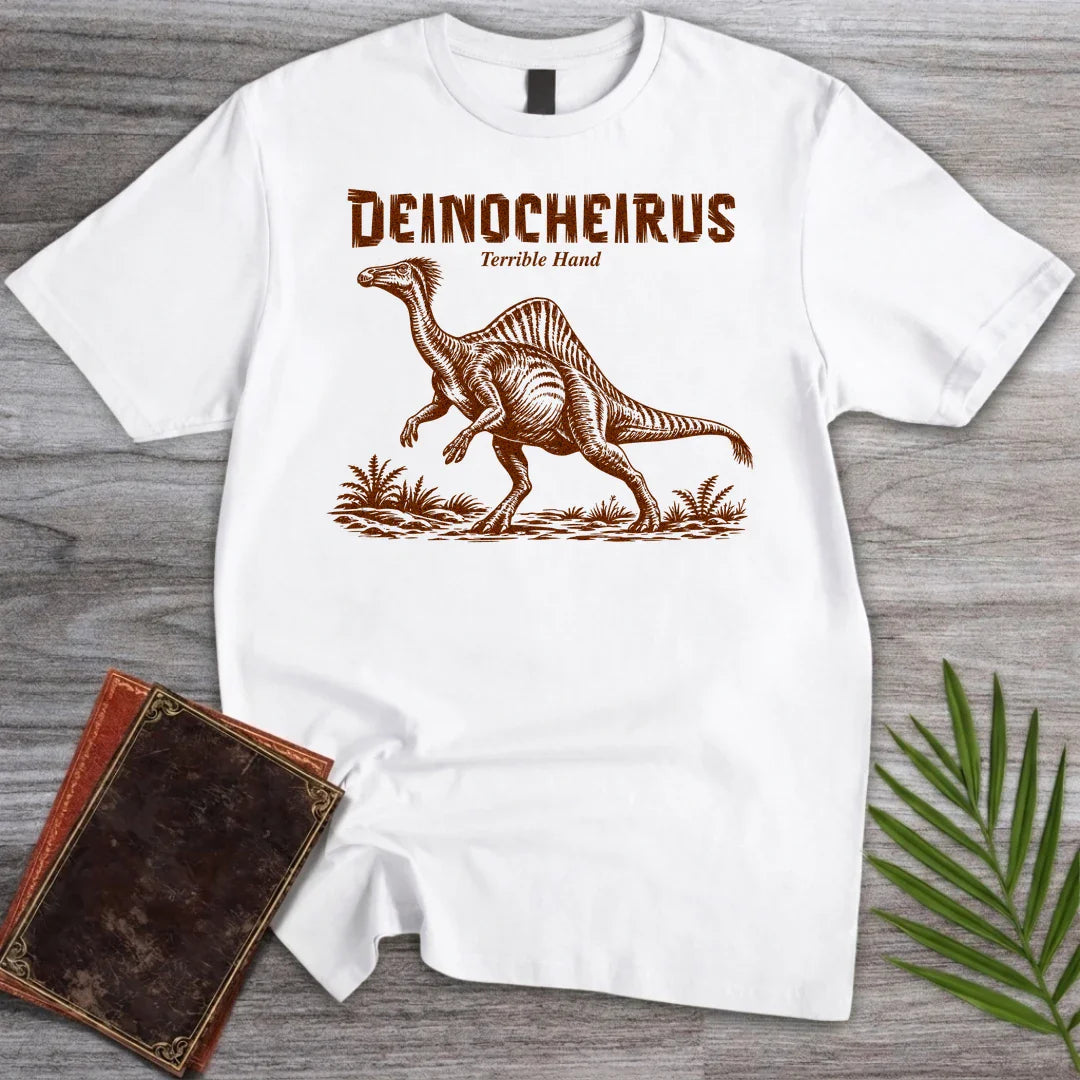 T-Shirt White / S The New Deinocheirus T-Shirt