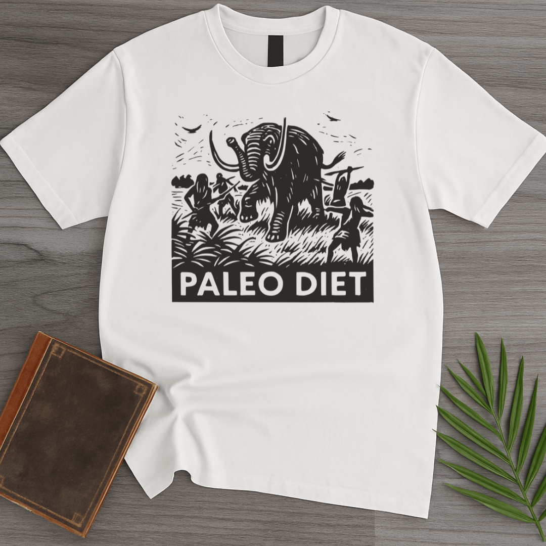 T-Shirt White / S The Original Paleo Diet T-Shirt