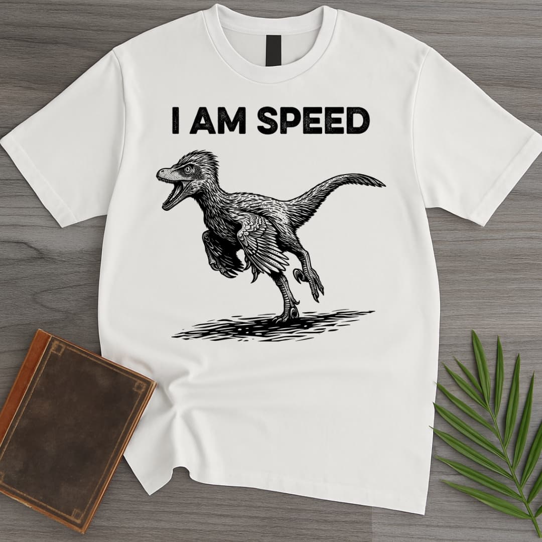 T-Shirt White / S The Raptor is SPEED T-Shirt