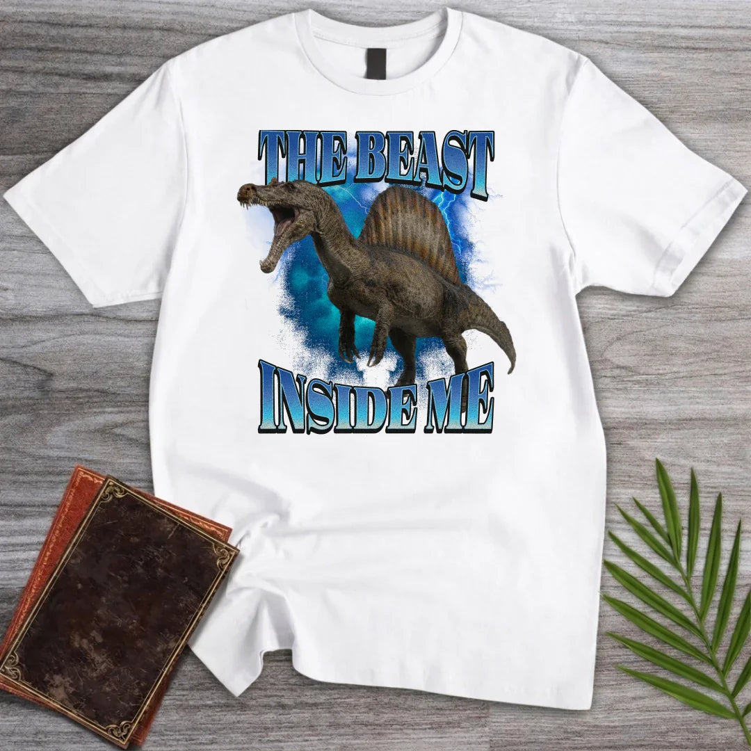 T-Shirt White / S The Spino Beast Inside T-Shirt